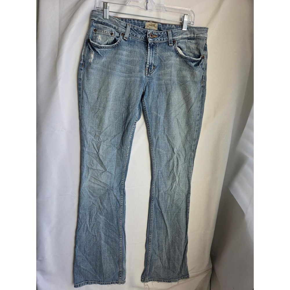 BKE Jeans Womens  Blue Light Wash Regular Mid Rise Bootcut